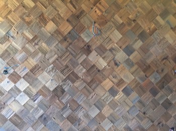  Reclaimed wood tiles 