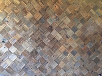  Reclaimed wood tiles 