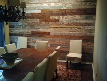  Reclaimed wood 