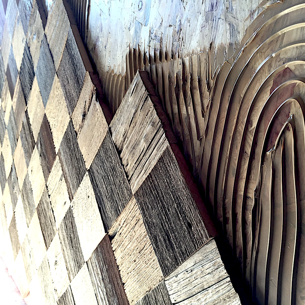  Barn wood tiles 