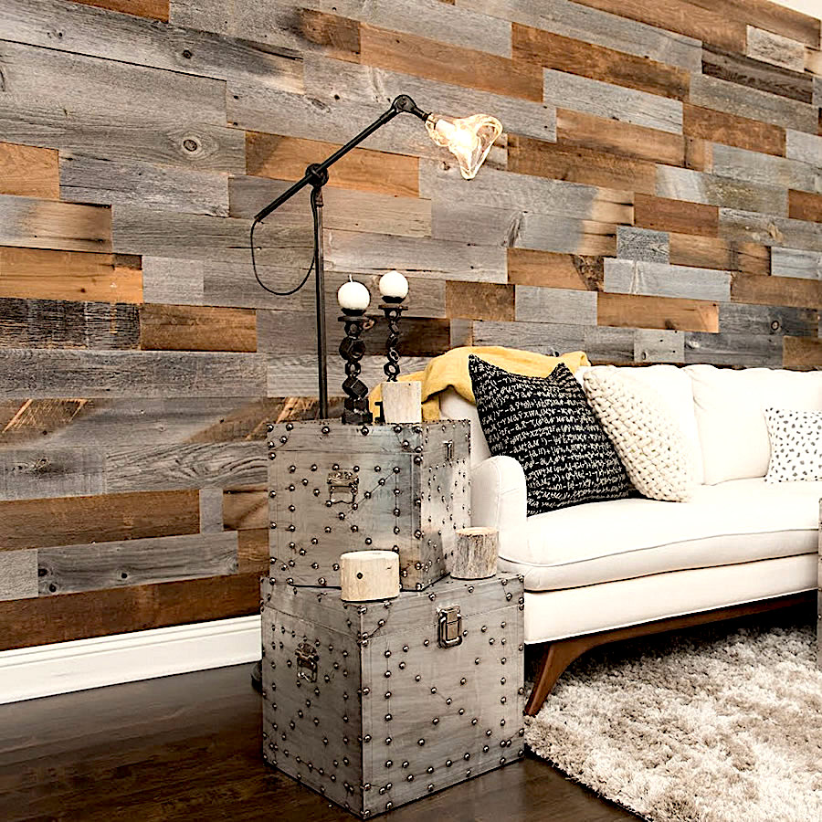  Barn wood patchwork 