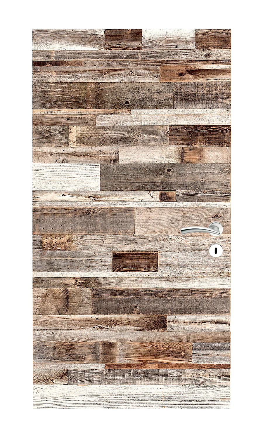 grey barn wood doors