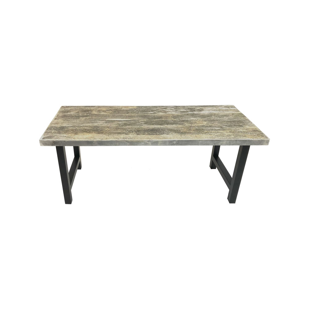  Grey barn wood table 