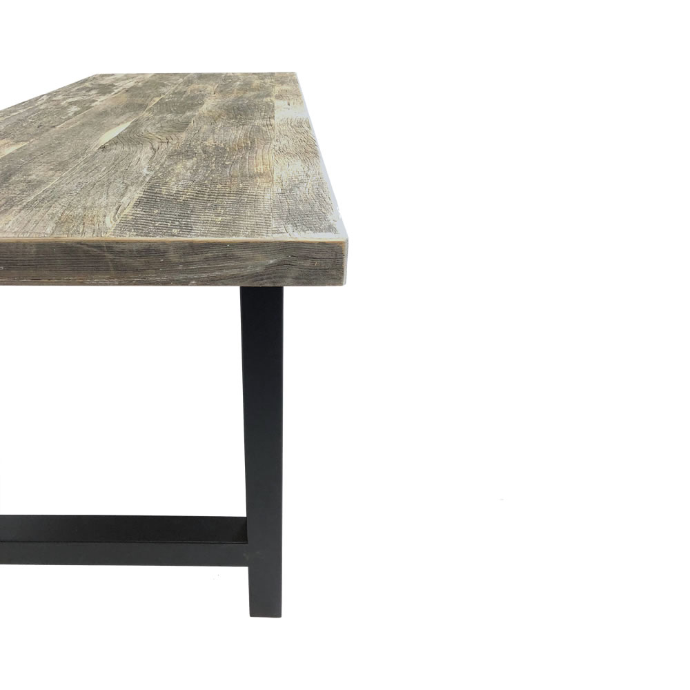  Grey barn wood table 