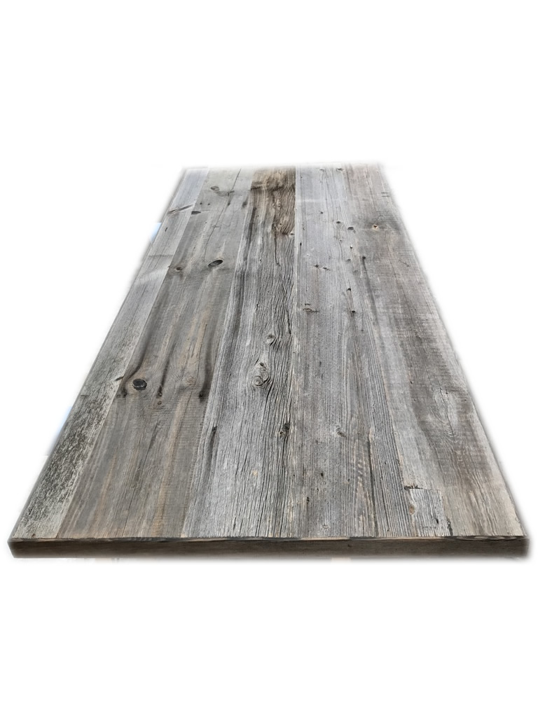  Grey barn wood table 